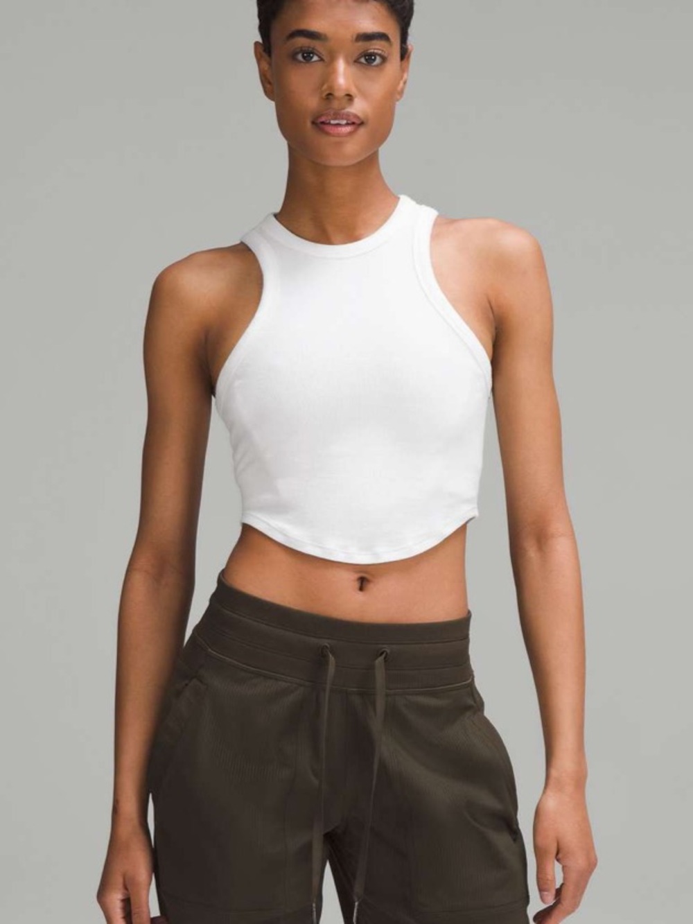 Lululemon Hold Tight Cropped Tank Top